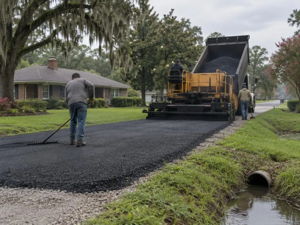 Asphalt Driveway Paving in Baton Rouge, LA